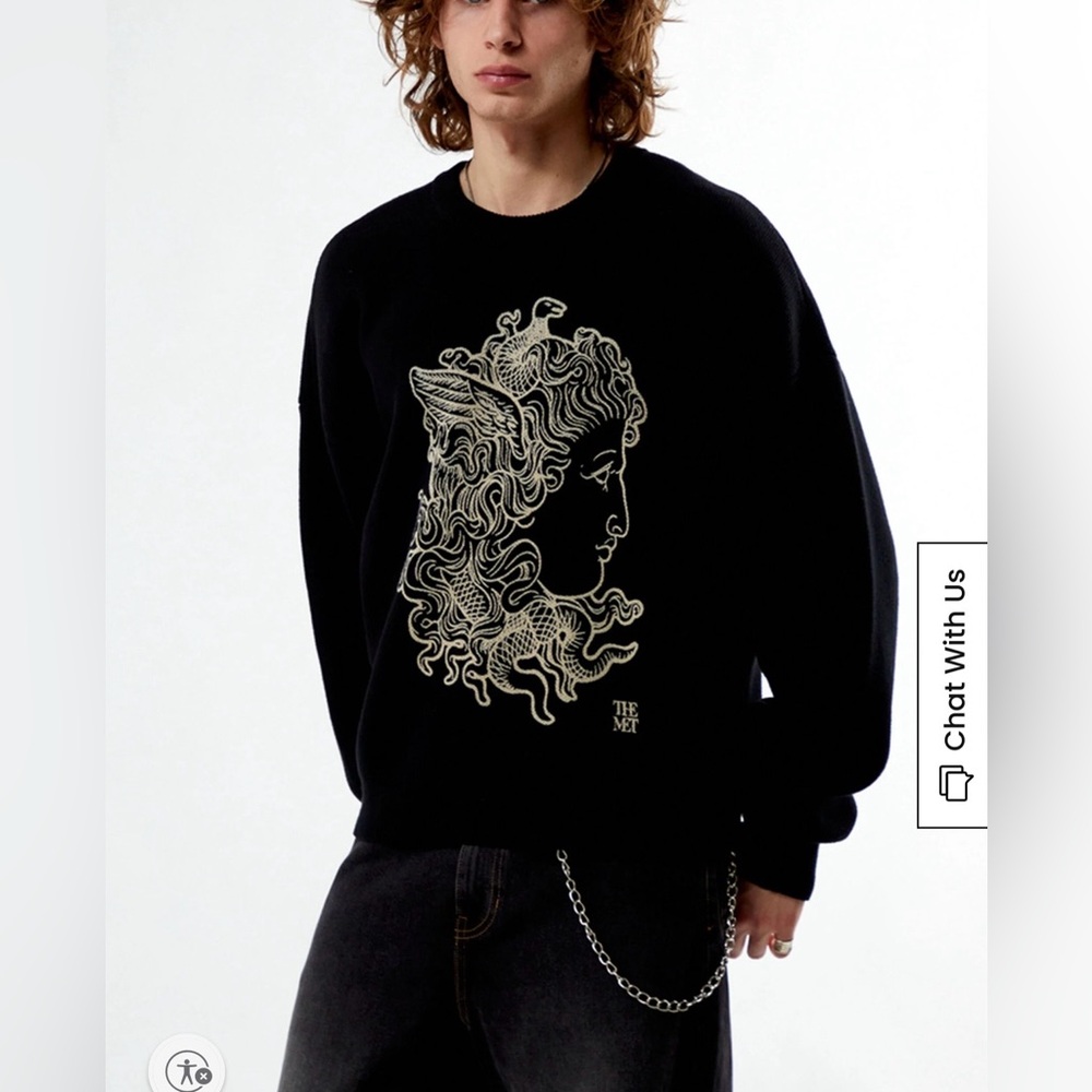 The Met x PacSun Medusa Sweater